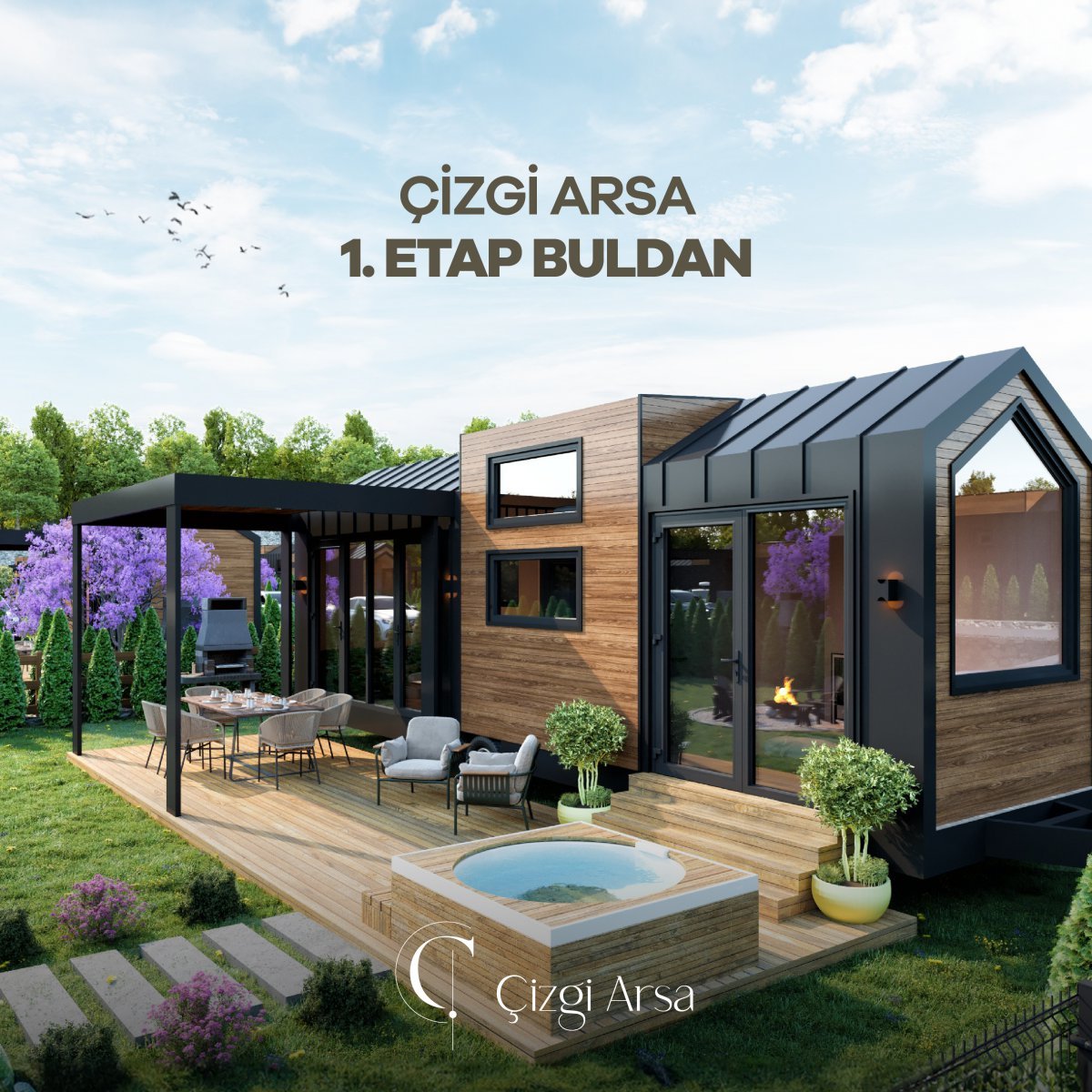 Tiny House Yaşamı İçin Özel Tasarlanmış Arsa Projeleri